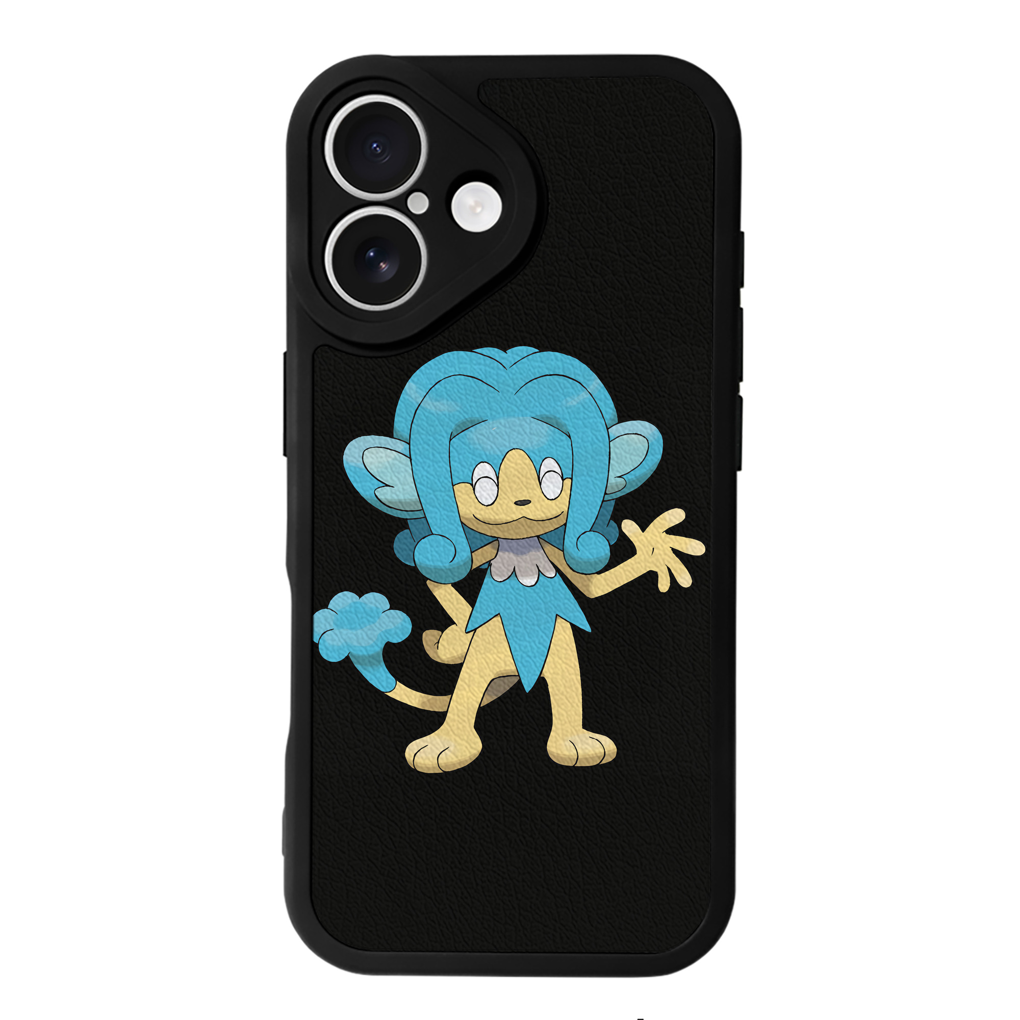 （画像用） ポケットモンスター Pokémon 【iPhone 16シリーズ対応】シリコンスマホケース（レザー調） 材質：シリコン
